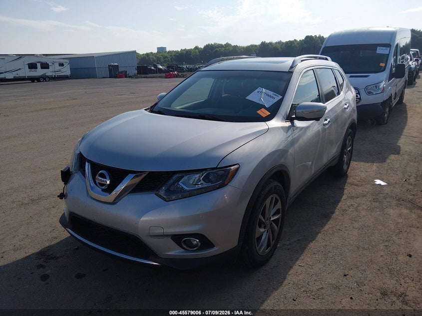 2014 NISSAN ROGUE auction photo 2