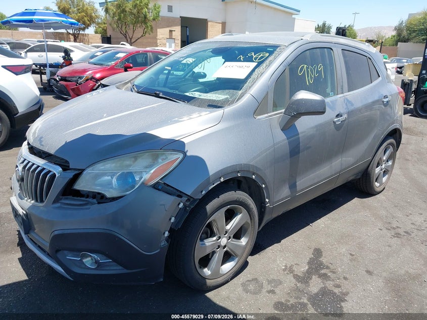 Vin: kl4cjfsb8db103957, lot: 46077382, buick encore convenience 20132