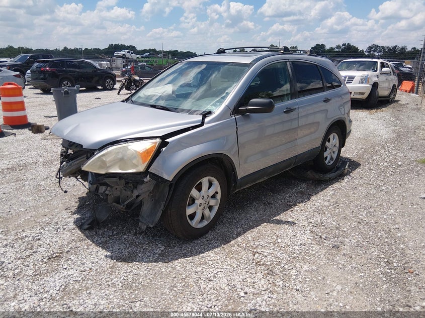 2008 Honda Cr-V Ex, Front End, IAAI, VIN JHLRE485X8C076578 — photo 2