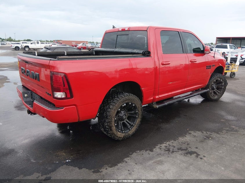 Vin: 1c6rr7mt1js152859, lot: 46077416, ram 1500 night  4x4 5'7 box 20184