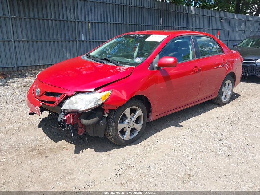 2011 Toyota Corolla, Normal Wear & Tear, IAAI, VIN 2T1BU4EE4BC538329 — photo 2