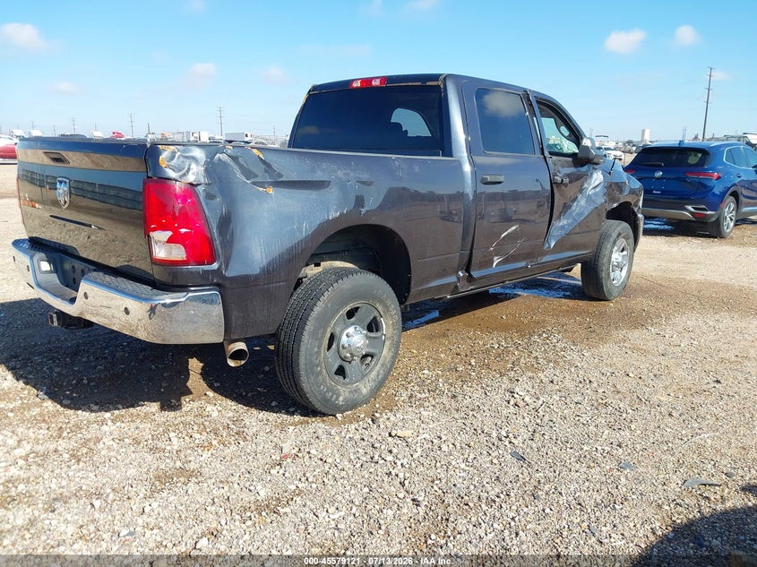 Vin: 3c6ur5cl8jg240153, lot: 46077474, ram 2500 tradesman  4x4 6'4 box 20184