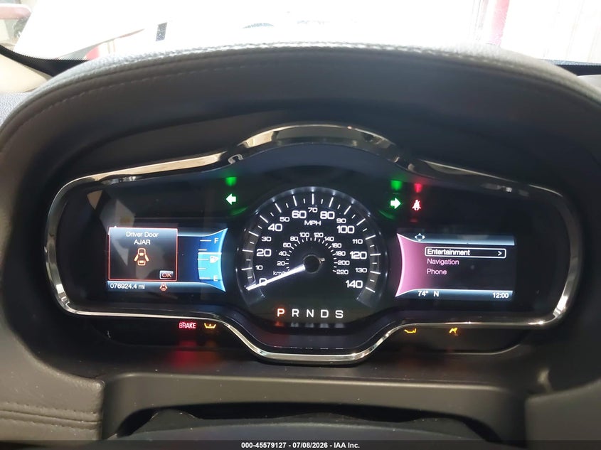 2019 Lincoln Mkt Reserve VIN: 2LMHJ5AT8KBL03342 Lot: 45579127