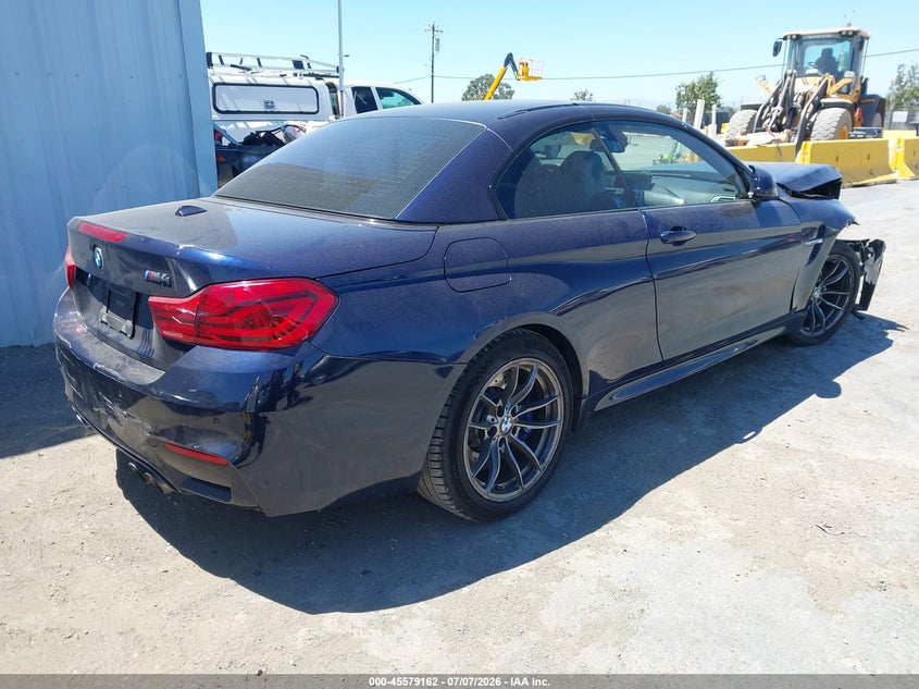 Vin: wbs4z9c55jej63484, lot: 46077515, bmw m4 20184
