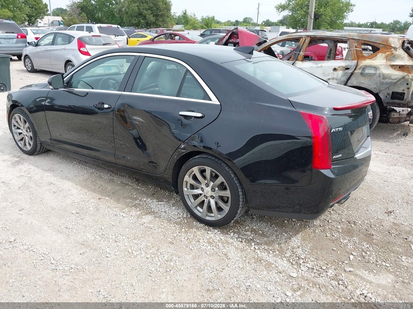 Vin: 1g6ah5rx9h0177803, lot: 46077519, cadillac ats luxury 20173