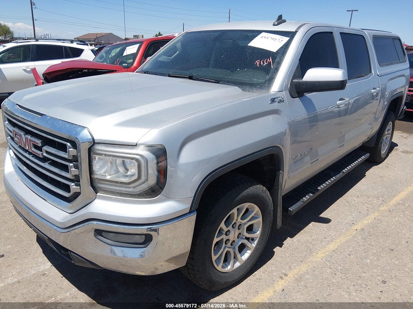 Vin: 3gtu2mec6hg339620, lot: 46077525, gmc sierra 1500 sle 20172