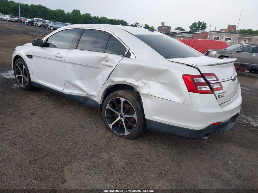 Vin: 1fahp2kt0fg182306, lot: 46077555, ford taurus sho 20153