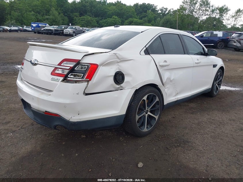 Vin: 1fahp2kt0fg182306, lot: 46077555, ford taurus sho 20154