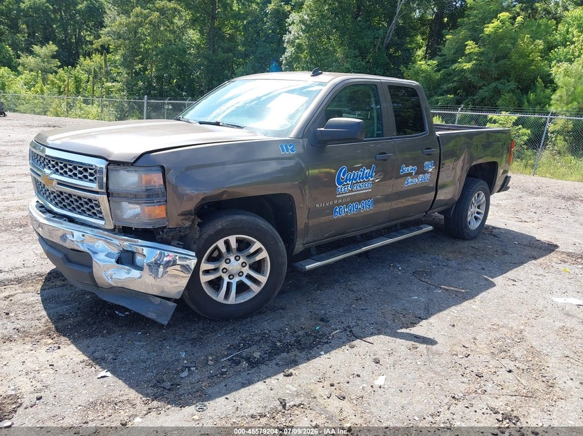2014 Chevrolet Silverado, Оба бока, IAAI, VIN 1GCRCREH1EZ375299 — фото 2