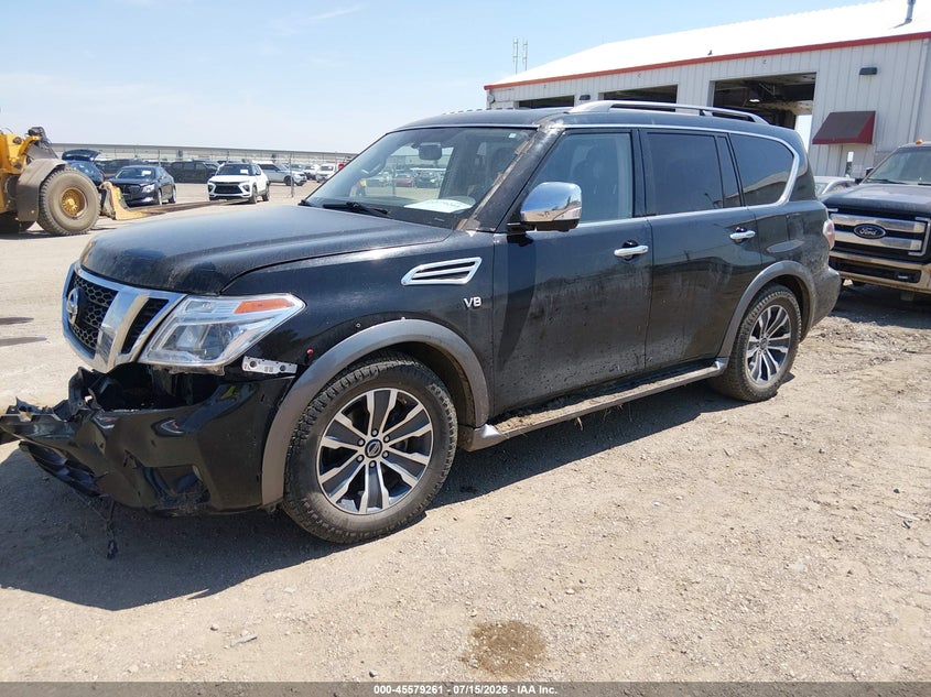 Vin: jn8ay2nc6l9618780, lot: 46077614, nissan armada sl 4wd 20202