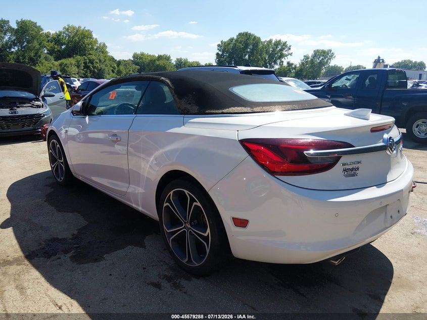 Vin: w04wh3n50hg026474, lot: 46077641, buick cascada premium 20173