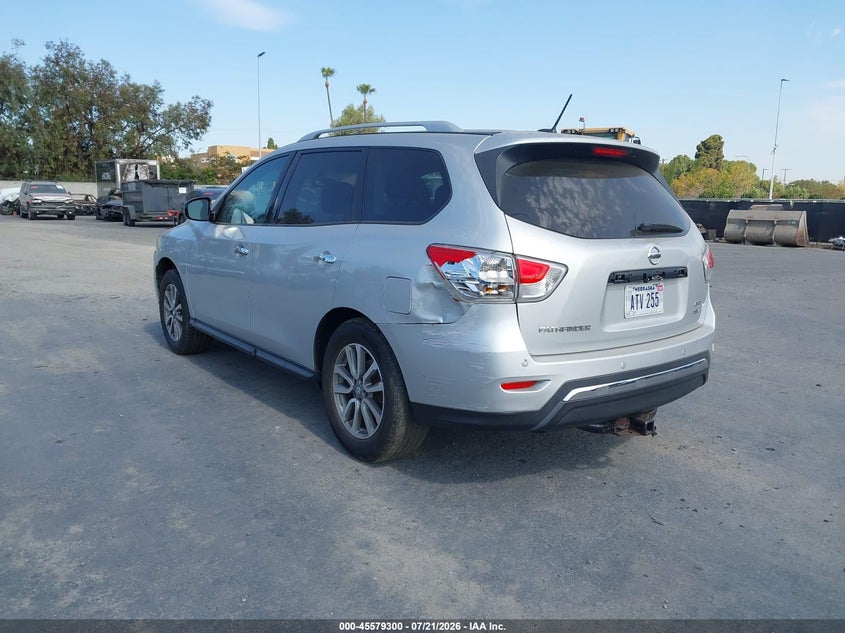 Vin: 5n1ar2mm2gc612689, lot: 46077653, nissan pathfinder platinum/s/sl/sv 20163