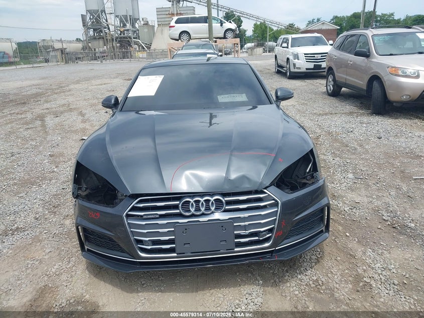 2018 Audi A5 2.0T Premium VIN: WAUTNAF53JA061553 Lot: 45579314