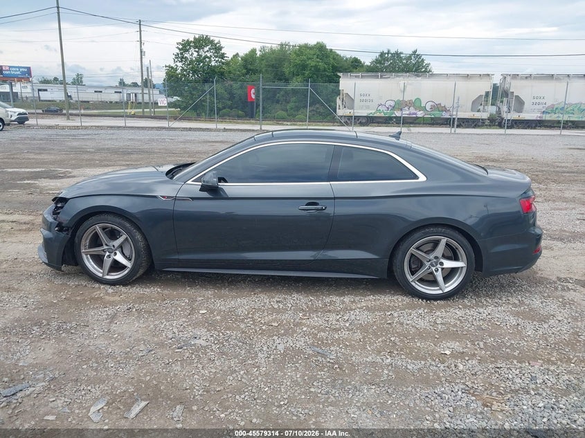2018 Audi A5 2.0T Premium VIN: WAUTNAF53JA061553 Lot: 45579314