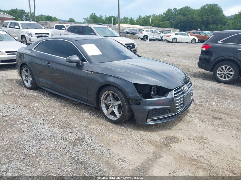Vin: wautnaf53ja061553, lot: 46077666, audi a5 2.0t premium 2018 img_1