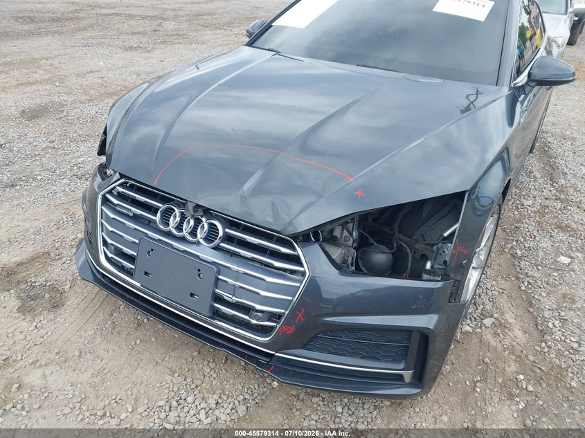 2018 Audi A5 2.0T Premium VIN: WAUTNAF53JA061553 Lot: 45579314