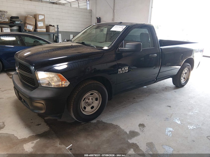 Vin: 3c6jr6dg1hg764720, lot: 46077684, ram 1500 tradesman  4x2 8' box 20172