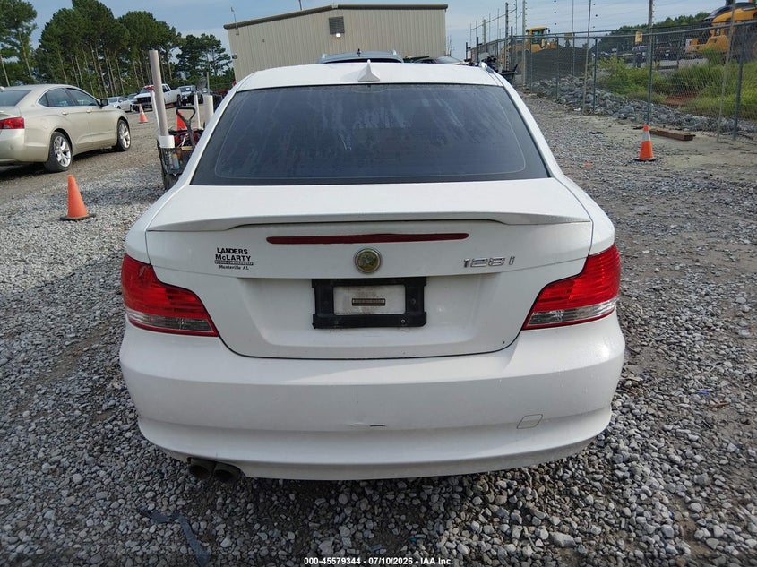 2009 BMW 128I VIN: WBAUP93589VF48319 Lot: 45579344