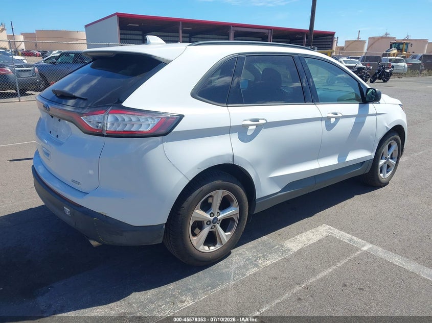 Vin: 2fmpk3g92gbb11605, lot: 46077706, ford edge se 20164