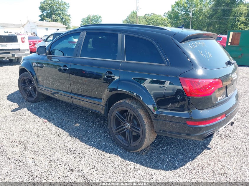 Vin: wa1dgafe4fd001489, lot: 46077713, audi q7 3.0t s line prestige 20153
