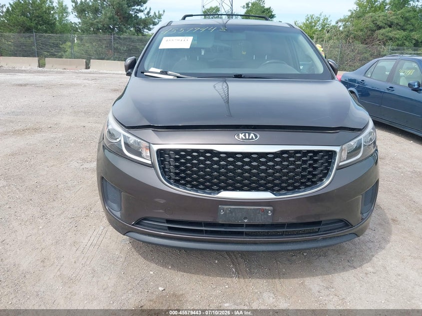 2015 Kia Sedona Lx VIN: KNDMB5C13F6040835 Lot: 45579443
