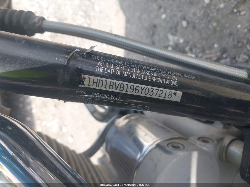 2006 Harley-Davidson Fxsti VIN: 1HD1BVB196Y037218 Lot: 45579461