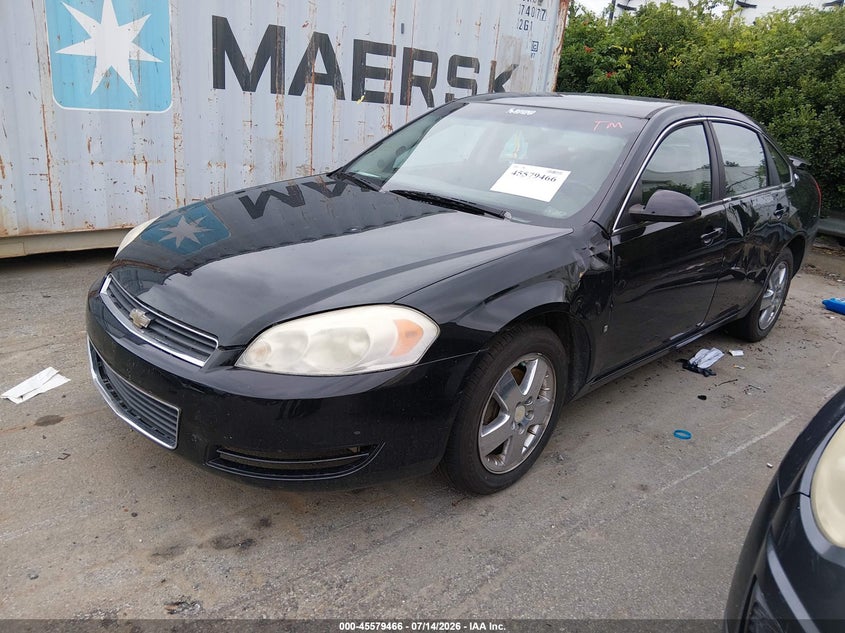 2008 CHEVROLET IMPALA SEDAN 3.5L V-6 VVT, 211HP