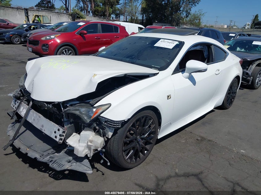 Vin: jthhe5bc9f5011257, lot: 46077848, lexus rc 350 20152