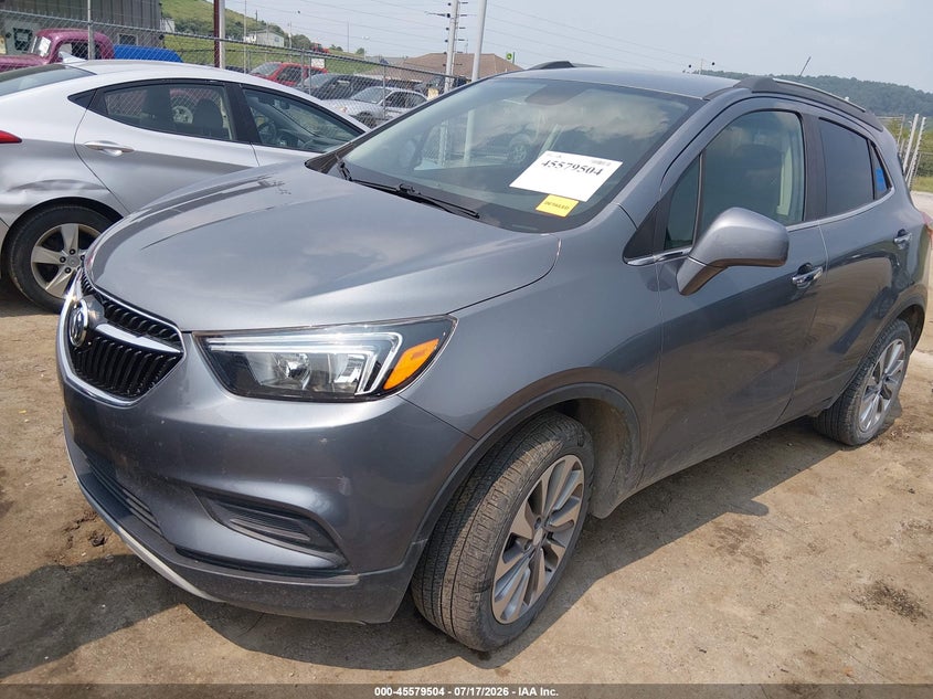 Vin: kl4cjesb8lb011966, lot: 46077857, buick encore awd preferred 20202