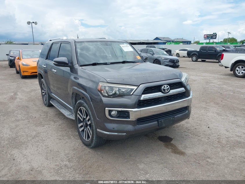 Vin: jtebu5jr8h5463523, lot: 46077866, toyota 4runner limited 2017 img_1