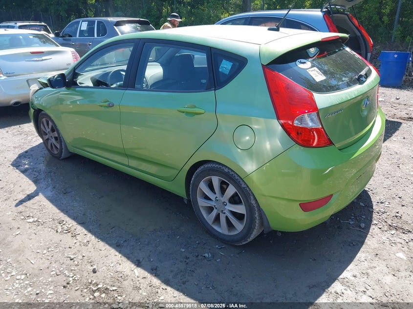 2012 HYUNDAI ACCENT auction photo 3