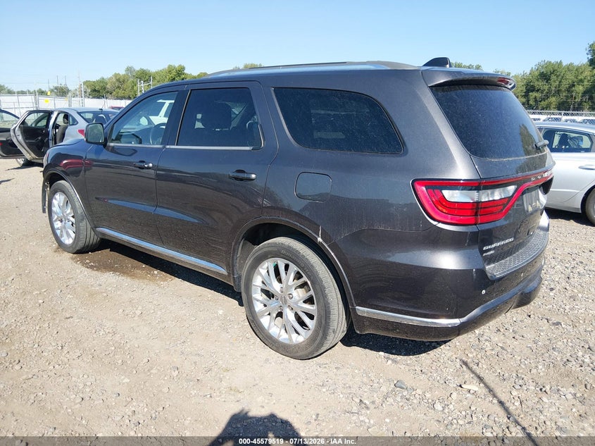 Vin: 1c4rdjdg1gc416558, lot: 46077872, dodge durango limited 20163