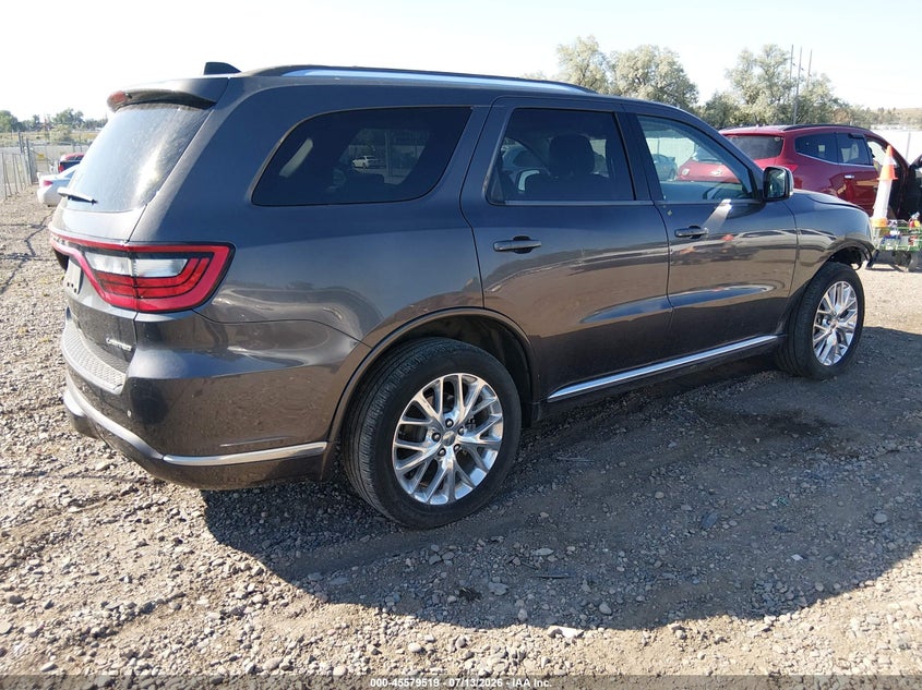 Vin: 1c4rdjdg1gc416558, lot: 46077872, dodge durango limited 20164