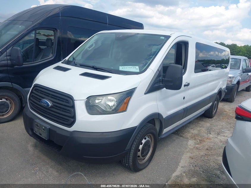 Vin: 1fbzx2zm7gkb39002, lot: 46077881, ford transit-350 xl 20162