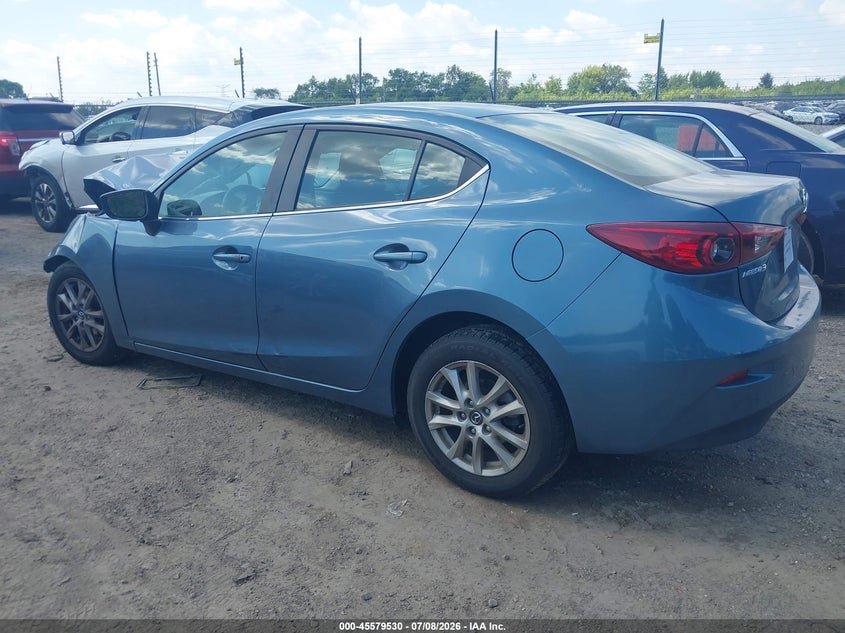 Vin: 3mzbm1u73gm329595, lot: 46077883, mazda mazda3 i sport 20163