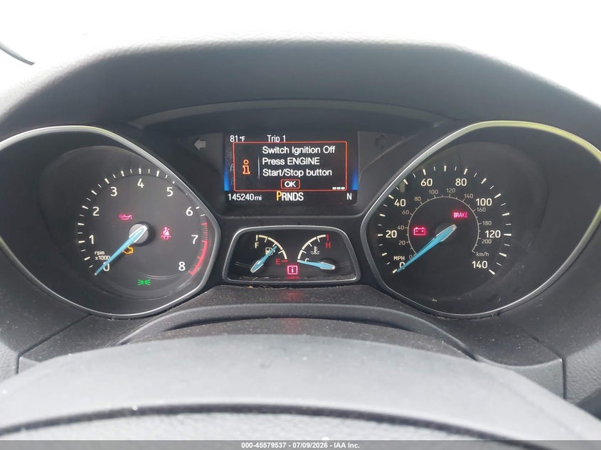 2016 FORD FOCUS auction photo 7