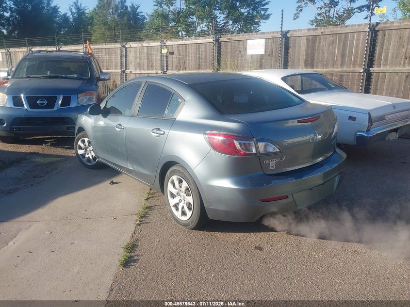 Vin: jm1bl1u71d1719402, lot: 46077896, mazda mazda3 i sport 20133