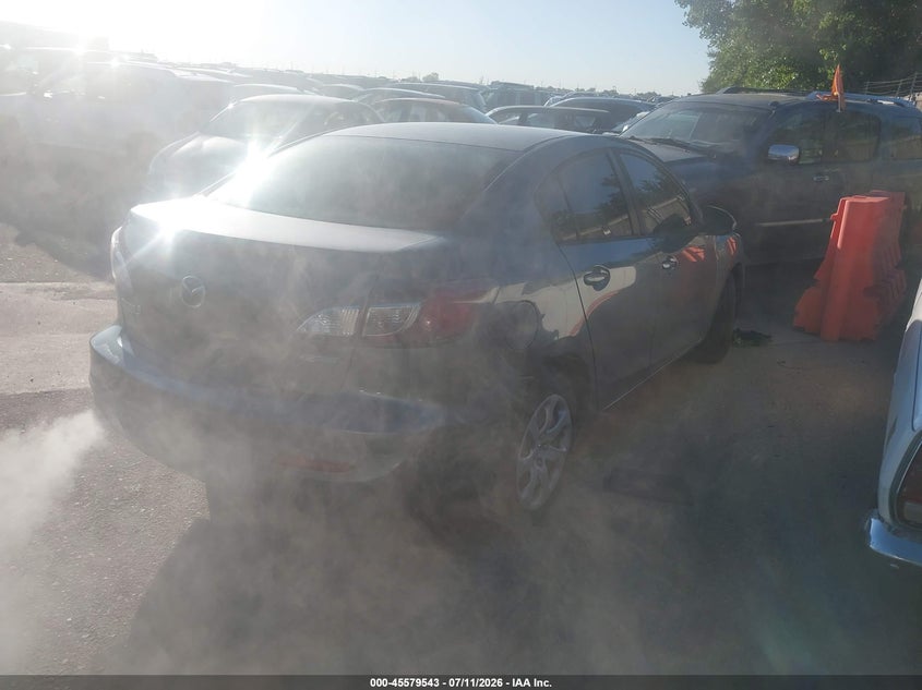 Vin: jm1bl1u71d1719402, lot: 46077896, mazda mazda3 i sport 20134