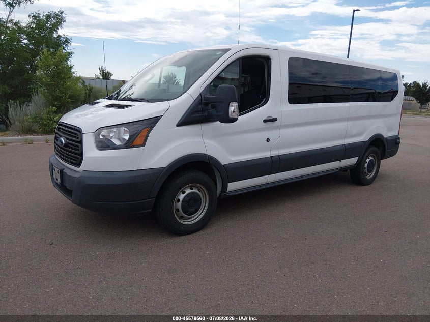 Vin: 1fbzx2ym9jka75571, lot: 46077913, ford transit-350 xl 20182