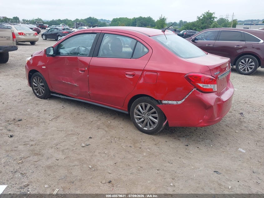 2019 MITSUBISHI MIRAGE SEDAN 1.2L I-3 DOHC, VVT, 78HP