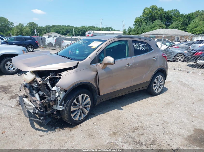 Vin: kl4cjasb4kb847104, lot: 46077980, buick encore fwd preferred 20192