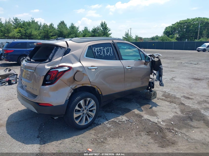 Vin: kl4cjasb4kb847104, lot: 46077980, buick encore fwd preferred 20194