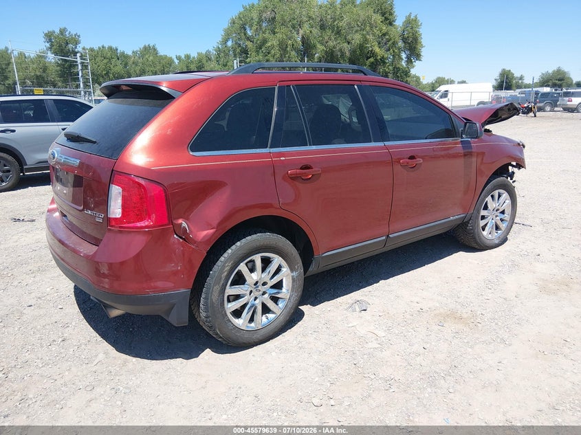 Vin: 2fmdk4kc0eba68715, lot: 46077992, ford edge limited 20144