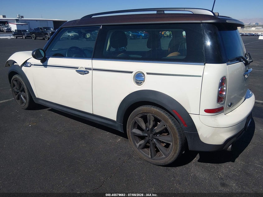 Vin: wmwzg3c58dt575928, lot: 46078016, mini clubman cooper s 20133