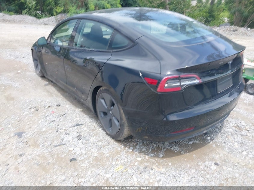 2021 TESLA MODEL 3 SEDAN ELECTRIC