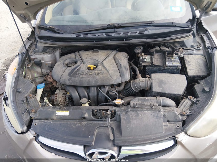 2012 HYUNDAI ELANTRA SEDAN 1.8L I-4 DOHC, VVT, 145HP