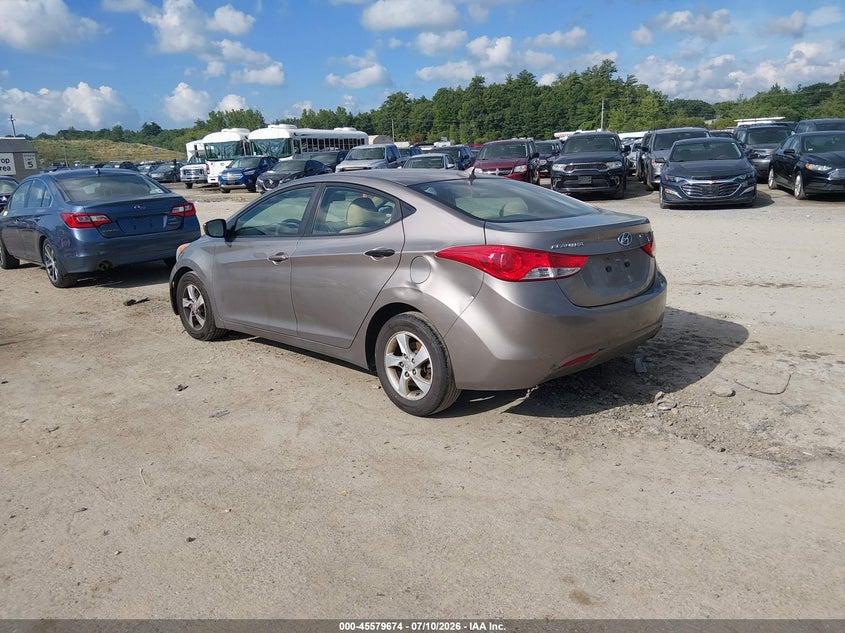 2012 HYUNDAI ELANTRA SEDAN 1.8L I-4 DOHC, VVT, 145HP