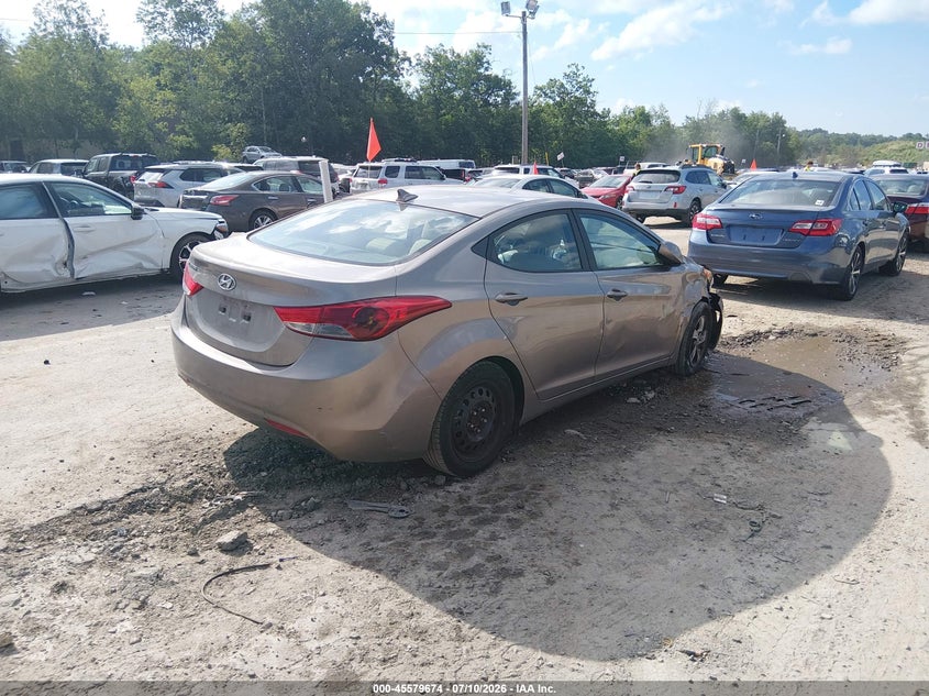 2012 HYUNDAI ELANTRA SEDAN 1.8L I-4 DOHC, VVT, 145HP