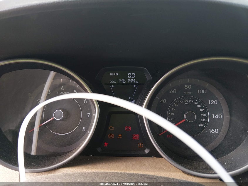2012 HYUNDAI ELANTRA SEDAN 1.8L I-4 DOHC, VVT, 145HP