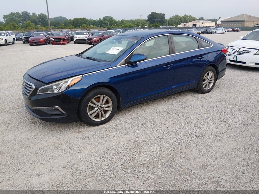 2016 Hyundai Sonata Se 5NPE24AF6GH272009 photo 1
